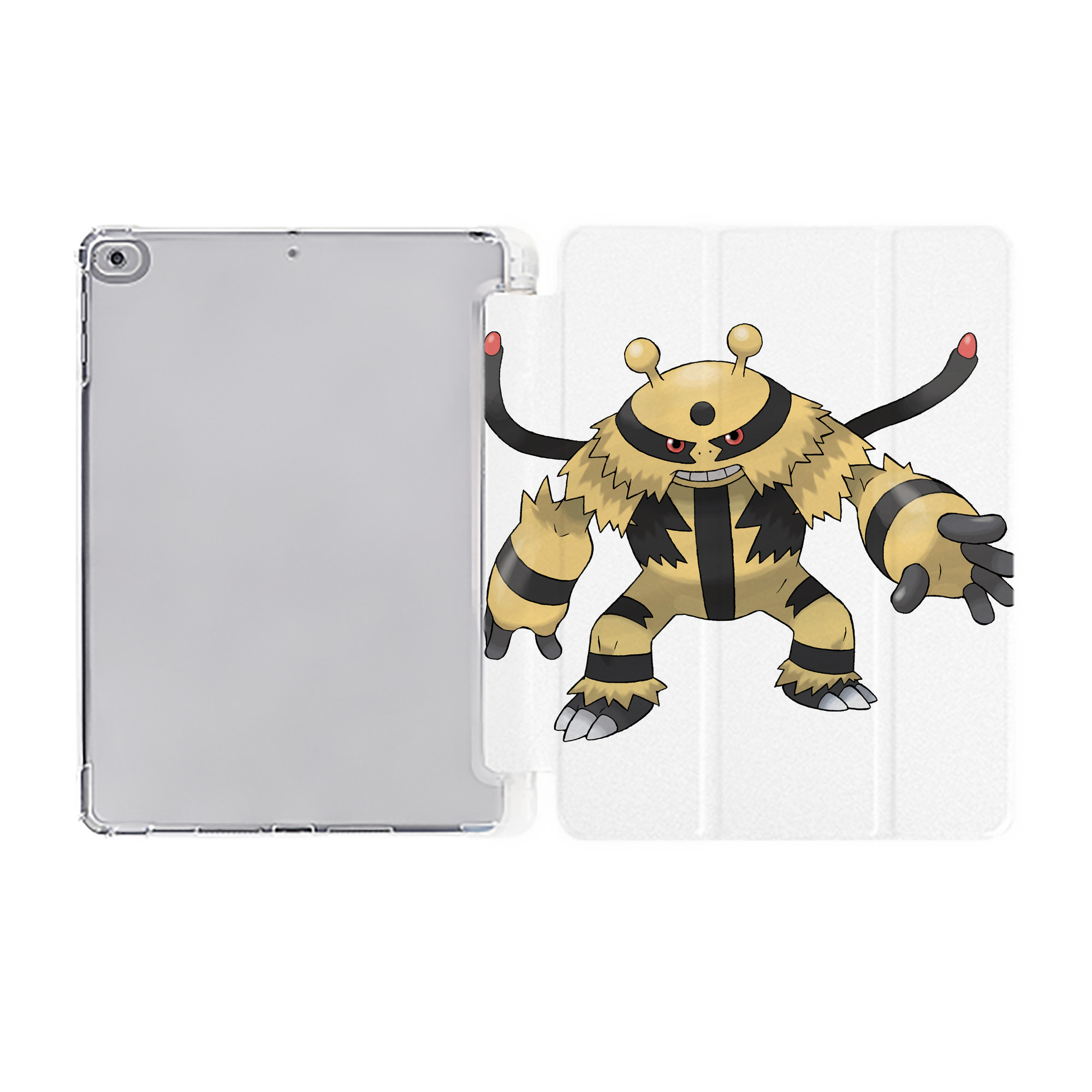 （画像用） ポケットモンスター Pokémon IPad ケース ペン収納付き 三つ折りスタンド PUレザー×シリコン 対応機種9.5/10.5/10.9インチ